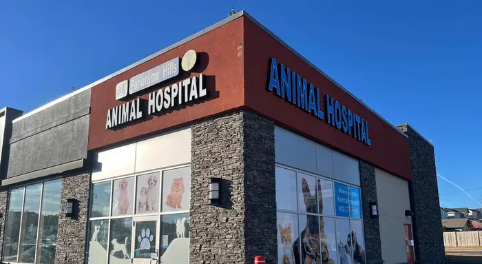 Panorama Hills Animal Hospital from the street